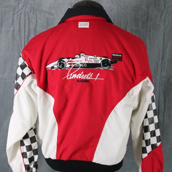Vintage Racing Jacket - Andretti Racing Race Car Graphic - Men's Medium - Picture 5 of 10